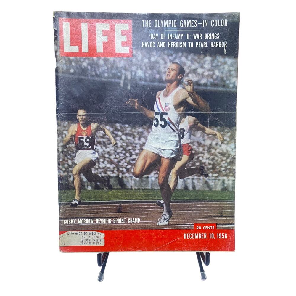 Life Magazine December 10 1956 Heroism in Pearl Harbor